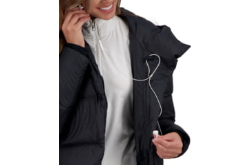 Image of Obermeyer Calypso Down Jacket - Womens, Black, 16, 11179-16009-16