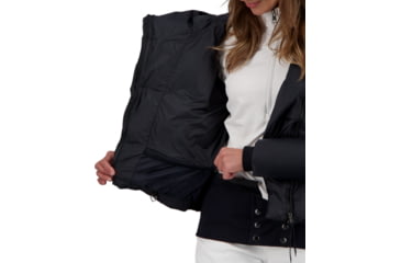 Image of Obermeyer Calypso Down Jacket - Womens, Black, 16, 11179-16009-16