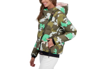 Image of Obermeyer Calypso Down Jacket - Womens, Jasmint Camo, 2, 11179-21129-2