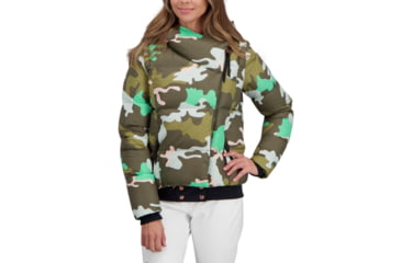 Image of Obermeyer Calypso Down Jacket - Womens, Jasmint Camo, 2, 11179-21129-2