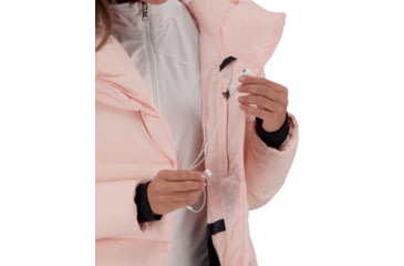 Image of Obermeyer Calypso Down Jacket - Womens, Pink Sand, 2, 11179-21050-2