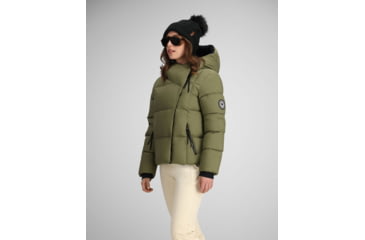 Image of Obermeyer Calypso Down Jacket - Womens, Smokey Olive, 10, 11222-24094-10