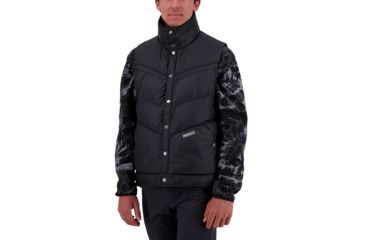 Image of Obermeyer Carson Down Vest - Mens, Black, Medium, 24051-BLACK-M