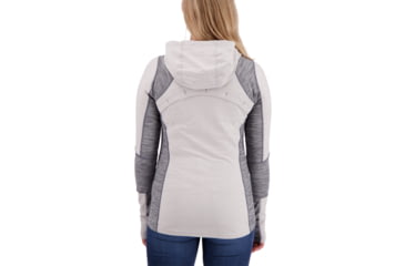 Image of Obermeyer Catalina Flc Hoodie - Womens, Fog, Extra Large 17016-FOG-XL