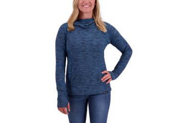 Image of Obermeyer Catalina Flc Hoodie - Womens, Passport, Small, 17016-PASSPORT-S