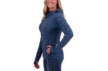 Image of Obermeyer Catalina Flc Hoodie - Womens, Passport, Small, 17016-PASSPORT-S