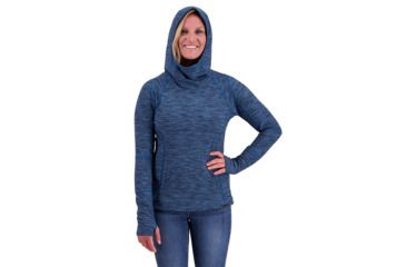 Image of Obermeyer Catalina Flc Hoodie - Womens, Passport, Small, 17016-PASSPORT-S