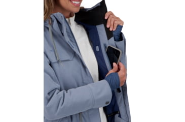 Image of Obermeyer Celestia Jacket - Womens, Blue Ash, 12, 11170-21168-12