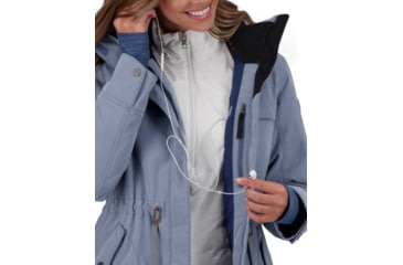 Image of Obermeyer Celestia Jacket - Womens, Blue Ash, 12, 11170-21168-12