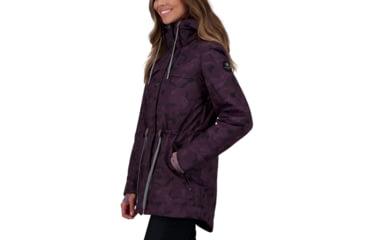 Image of Obermeyer Celestia Jacket - Womens, Magnetic Camo, 12, 11170-21158-12