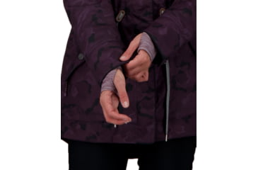 Image of Obermeyer Celestia Jacket - Womens, Magnetic Camo, 12, 11170-21158-12