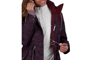 Image of Obermeyer Celestia Jacket - Womens, Magnetic Camo, 12, 11170-21158-12