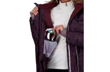 Image of Obermeyer Celestia Jacket - Womens, Magnetic Camo, 12, 11170-21158-12