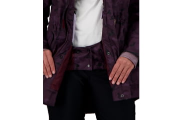 Image of Obermeyer Celestia Jacket - Womens, Magnetic Camo, 12, 11170-21158-12