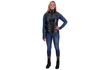 Image of Obermeyer Cerre Down Vest - Womens, Black, Large, 14026-BLACK-L