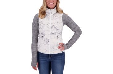 Image of Obermeyer Cerre Down Vest - Womens, Frosted Fossils, Medium, 14026-FROSTED FOSSILS-M