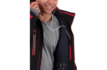 Image of Obermeyer Charger Jacket - Mens, Black, 2XLT, 21103-16009-2XLT