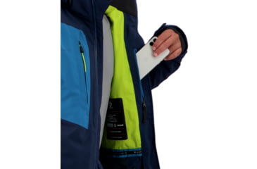 Image of Obermeyer Charger Jacket - Mens, Blueprint, Large, 21103-21166-L