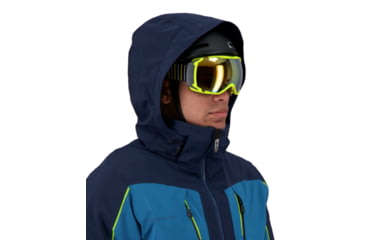 Image of Obermeyer Charger Jacket - Mens, Blueprint, Large, 21103-21166-L