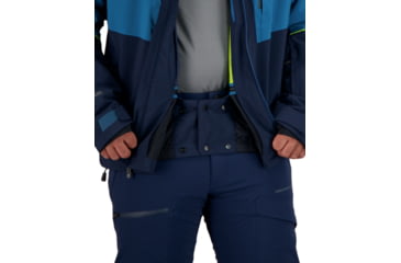Image of Obermeyer Charger Jacket - Mens, Blueprint, Large, 21103-21166-L