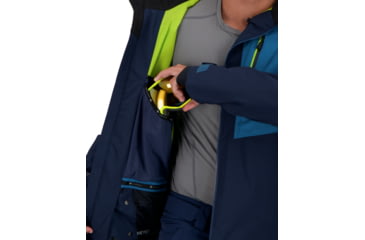 Image of Obermeyer Charger Jacket - Mens, Blueprint, Large, 21103-21166-L