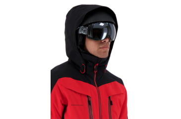 Image of Obermeyer Charger Jacket - Mens, Brakelight, Small, 21103-19042-S