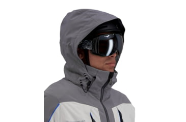 Image of Obermeyer Charger Jacket - Mens, Fog, Extra Large, 21103-17001-XL
