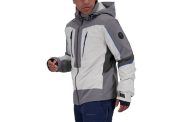 Image of Obermeyer Charger Jacket - Mens, Fog, Extra Large, 21103-17001-XL