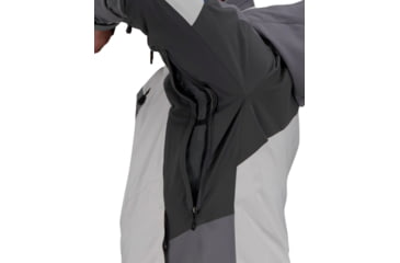 Image of Obermeyer Charger Jacket - Mens, Fog, Extra Large, 21103-17001-XL