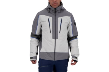 Image of Obermeyer Charger Jacket - Mens, Fog, Extra Large, 21103-17001-XL