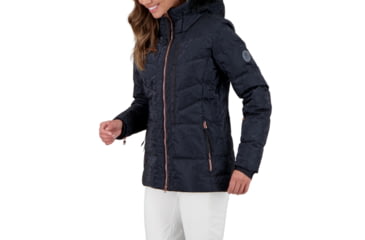 Image of Obermeyer Circe Down Jacket - Womens, Black Frost, 4, 11176-21024-4