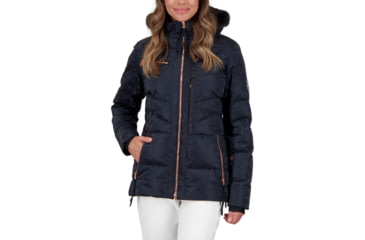 Image of Obermeyer Circe Down Jacket - Womens, Black Frost, 4, 11176-21024-4