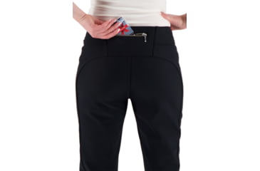 Image of Obermeyer Clio Softshell Pant - Womens, Black, 6, 15028-16009-6