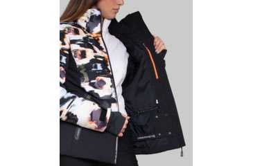 Image of Obermeyer Cosima Down Jacket - Womens, 16 US, Glitchy, 11168-22123-16