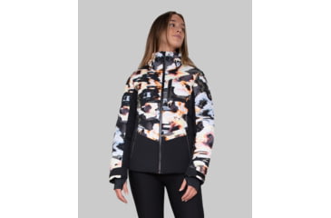 Image of Obermeyer Cosima Down Jacket - Womens, 16 US, Glitchy, 11168-22123-16