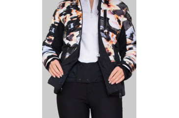 Image of Obermeyer Cosima Down Jacket - Womens, 16 US, Glitchy, 11168-22123-16