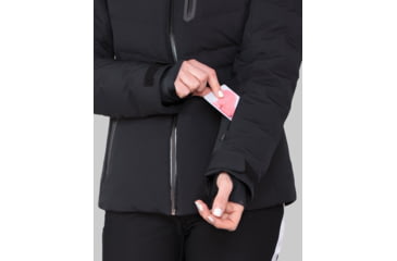 Image of Obermeyer Cosima Down Jacket - Womens, 4 US, Black, 11168-16009-4