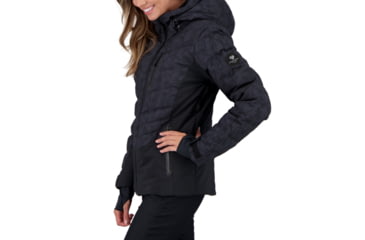 Image of Obermeyer Cosima Down Jacket - Womens, Black Ice, 12, 11173-21111-12