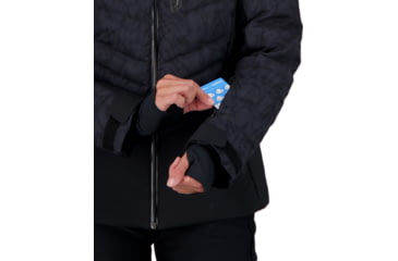 Image of Obermeyer Cosima Down Jacket - Womens, Black Ice, 12, 11173-21111-12