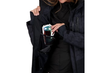 Image of Obermeyer Cosima Down Jacket - Womens, Black Ice, 12, 11173-21111-12