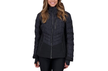 Image of Obermeyer Cosima Down Jacket - Womens, Black Ice, 12, 11173-21111-12