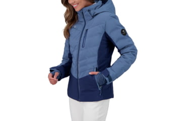 Image of Obermeyer Cosima Down Jacket - Womens, Blue Ash, 16, 11173-21168-16