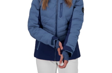 Image of Obermeyer Cosima Down Jacket - Womens, Blue Ash, 16, 11173-21168-16