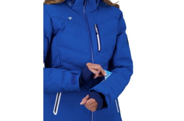 Image of Obermeyer Cosima Down Jacket - Womens, Navigate, 10, 11173-20160-10