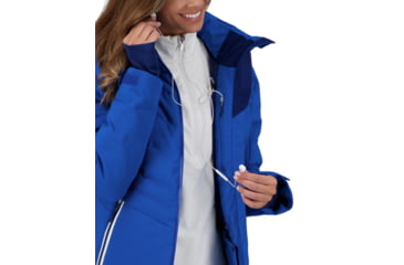 Image of Obermeyer Cosima Down Jacket - Womens, Navigate, 10, 11173-20160-10