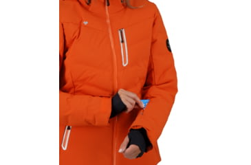 Image of Obermeyer Cosima Down Jacket - Womens, Saffron, 16, 11173-21038-16