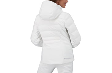 Image of Obermeyer Cosima Down Jacket - Women's, 10 US, White, 11168-16010-10