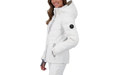 Image of Obermeyer Cosima Down Jacket - Women's, 10 US, White, 11168-16010-10