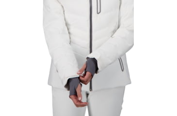 Image of Obermeyer Cosima Down Jacket - Women's, 10 US, White, 11168-16010-10