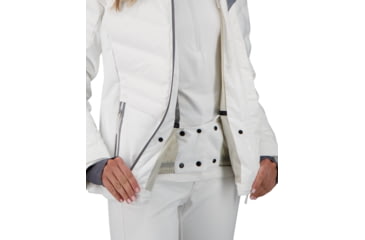 Image of Obermeyer Cosima Down Jacket - Women's, 10 US, White, 11168-16010-10